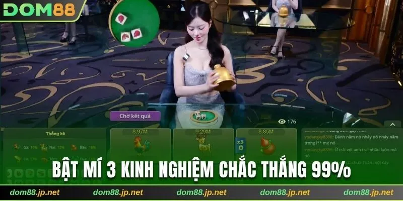 Bật mí 3 kinh nghiệm chắc thắng 99% khi cá cược