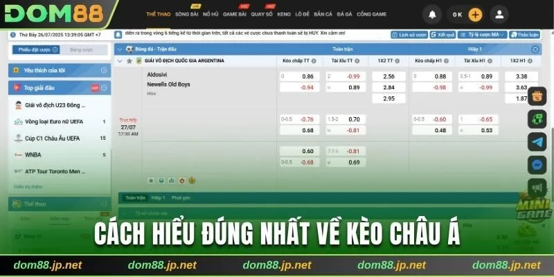 Cách hiểu đúng nhất về kèo châu Á