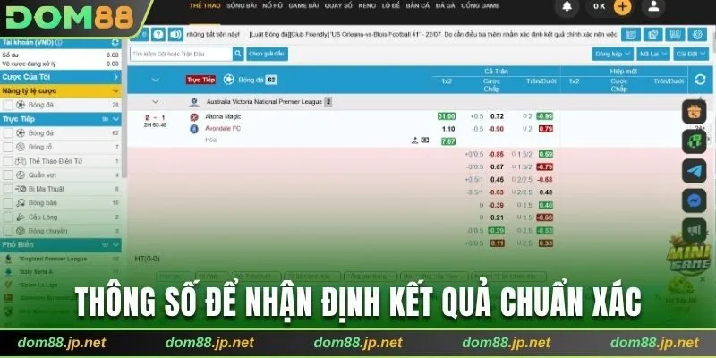 Thông số quan trọng để nhận định kết quả chuẩn xác